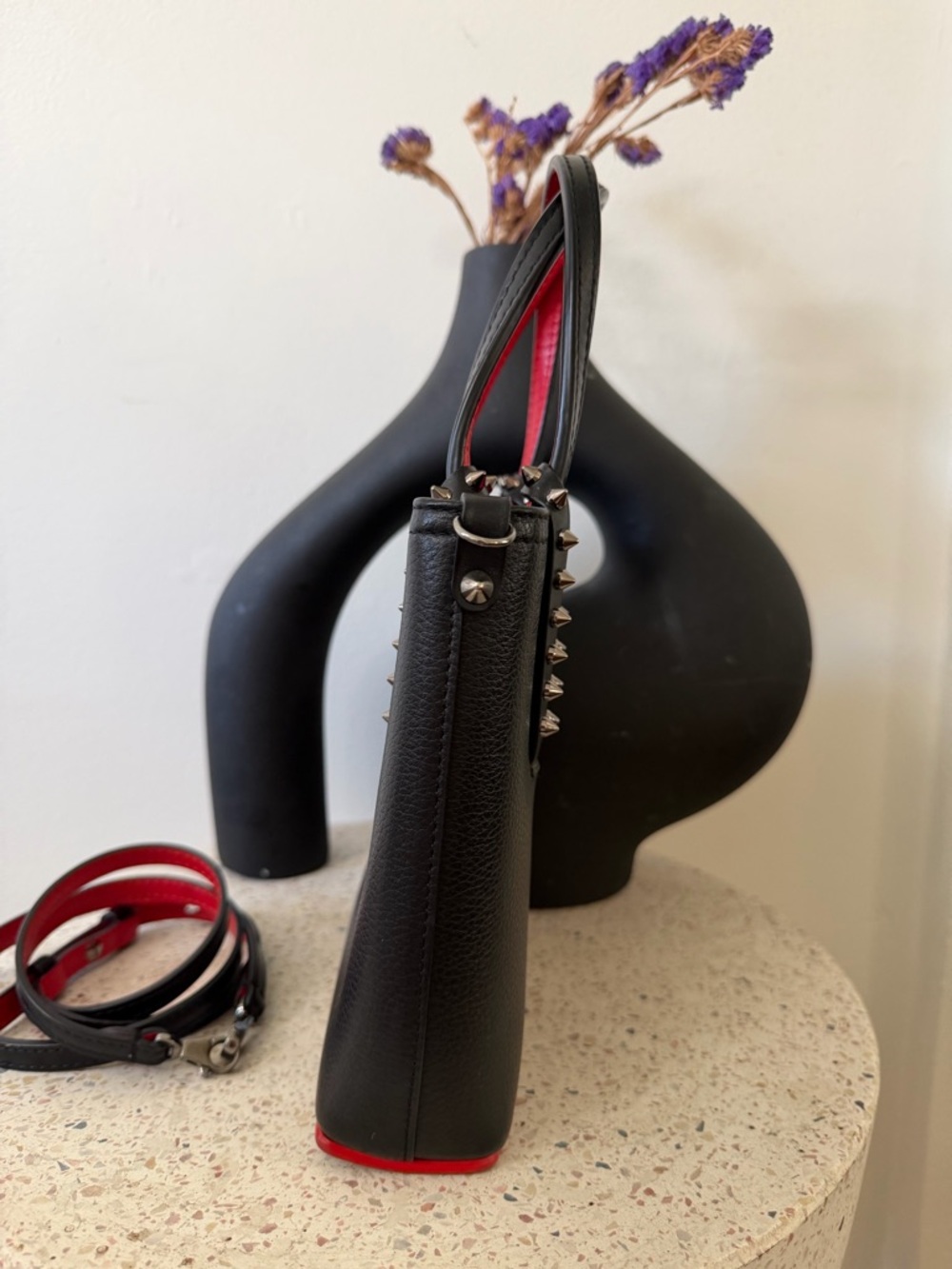CHRISTIAN LOUBOUTIN CABATA MINI TOTE BAG - Picture 6 of 13